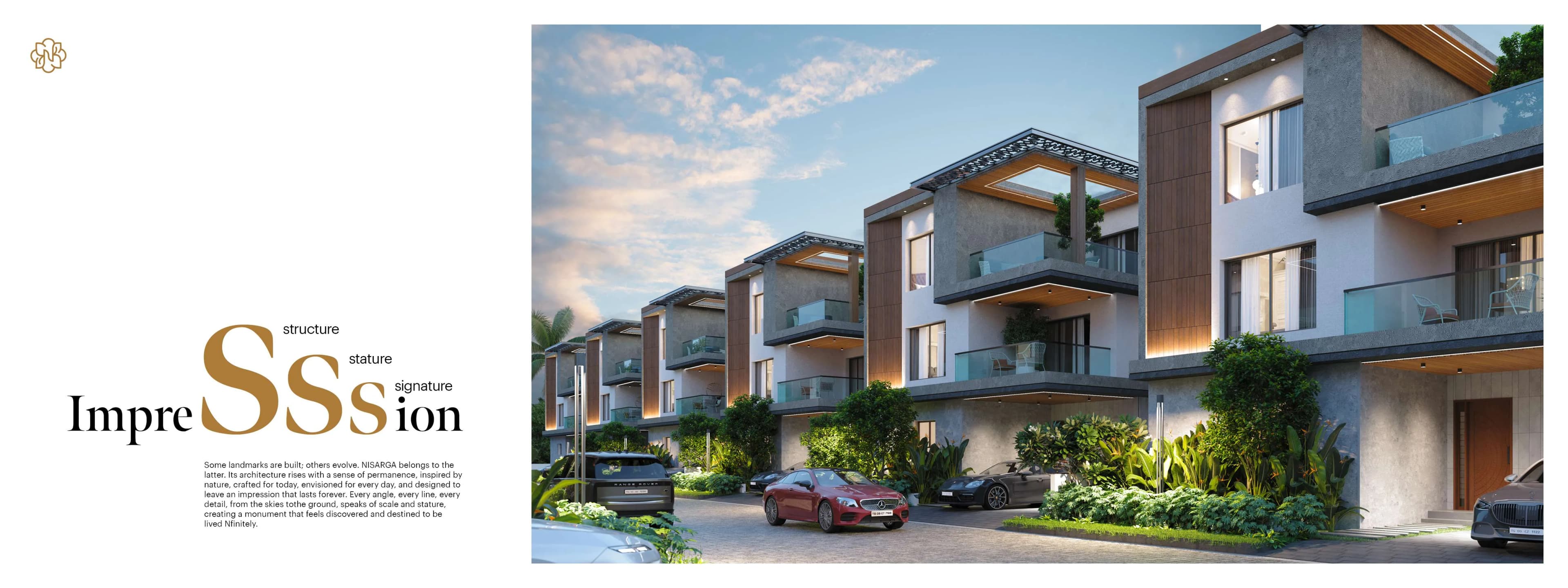 Nisarga villas — golden hour