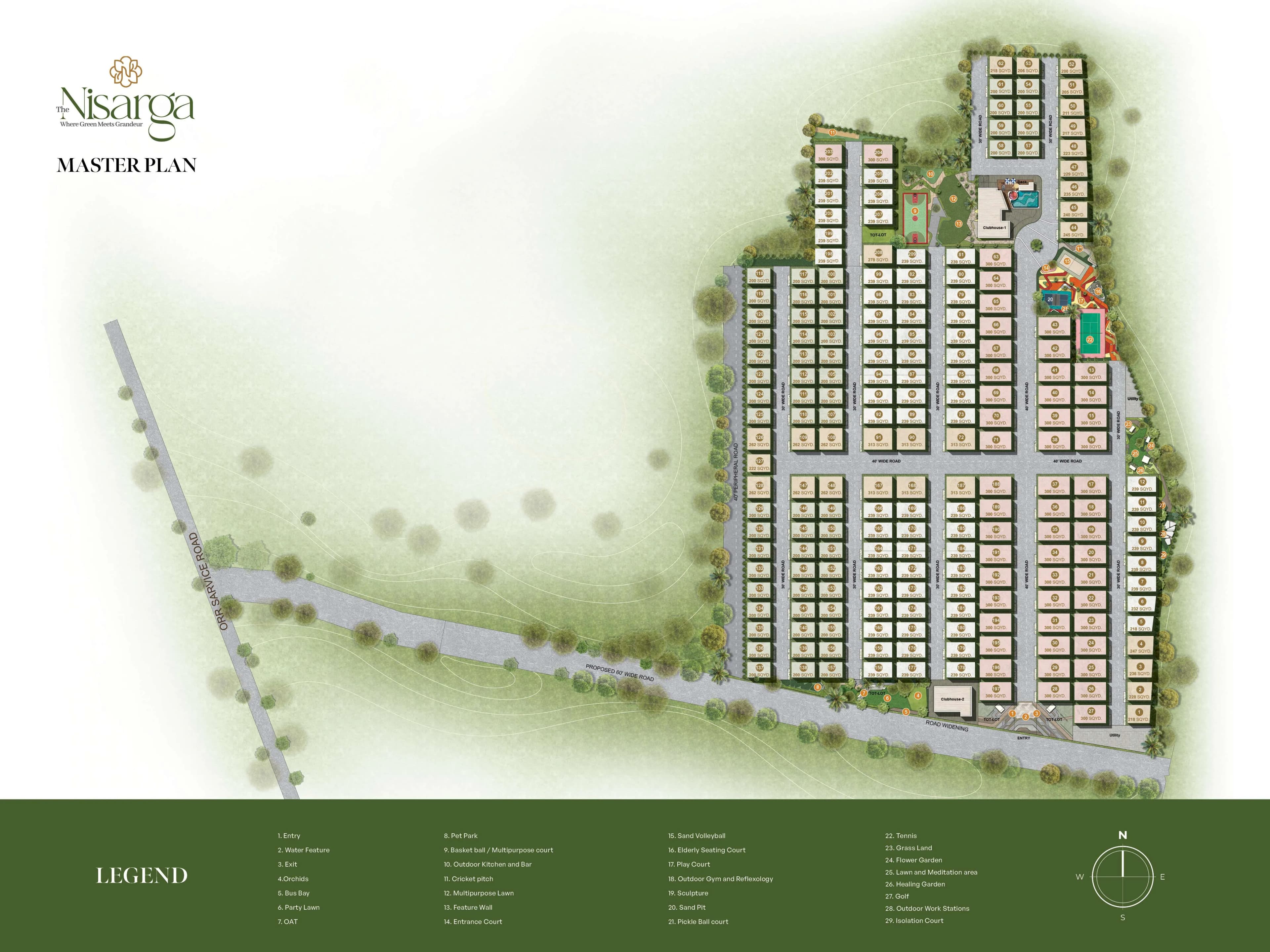 Nisarga master plan